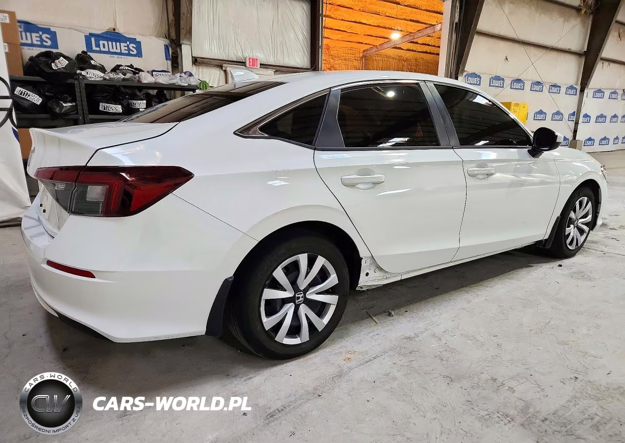 2026 Honda Civic Lx VIN:2HGFE2F23TH512529 - 3