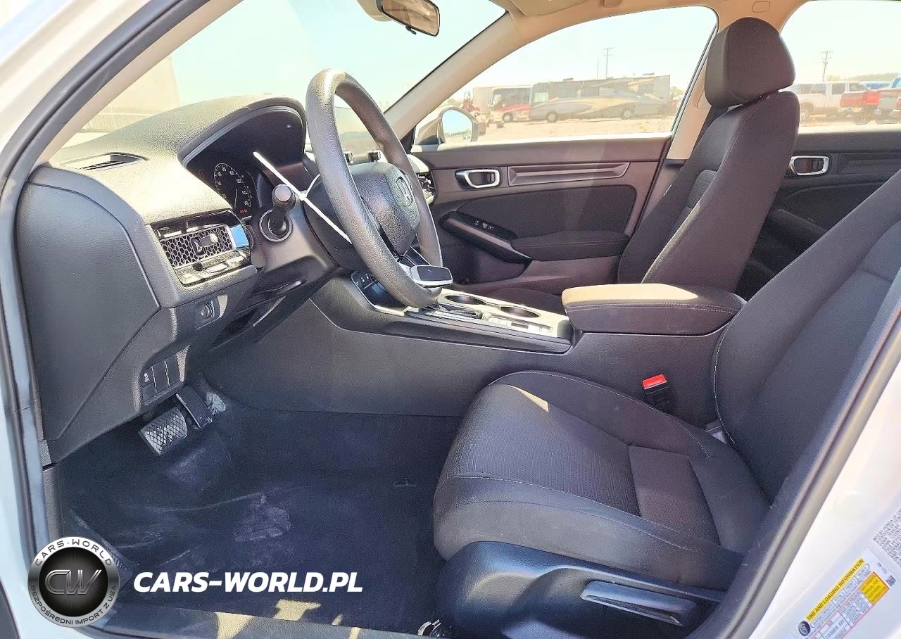 2026 Honda Civic Lx VIN:2HGFE2F23TH512529 - 7