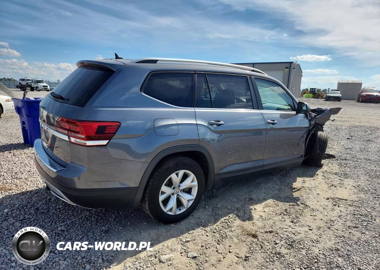 2019 Volkswagen Atlas Se VIN:1V2DP2CA6KC614631 - 3