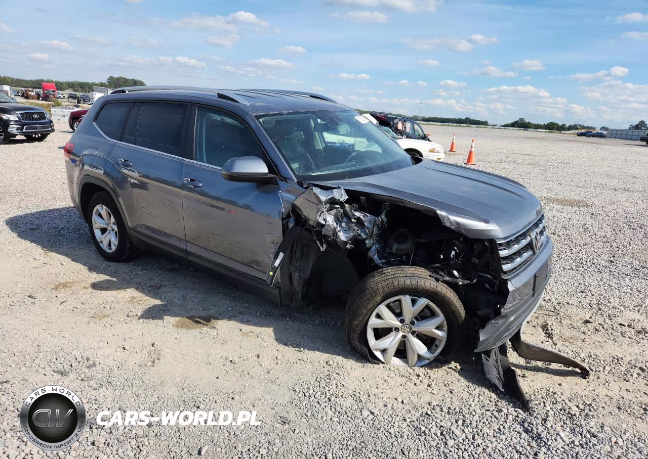 2019 Volkswagen Atlas Se VIN:1V2DP2CA6KC614631 - 4