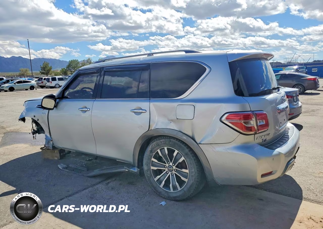 2019 Nissan Armada Sl VIN:JN8AY2ND8K9088030 - 2