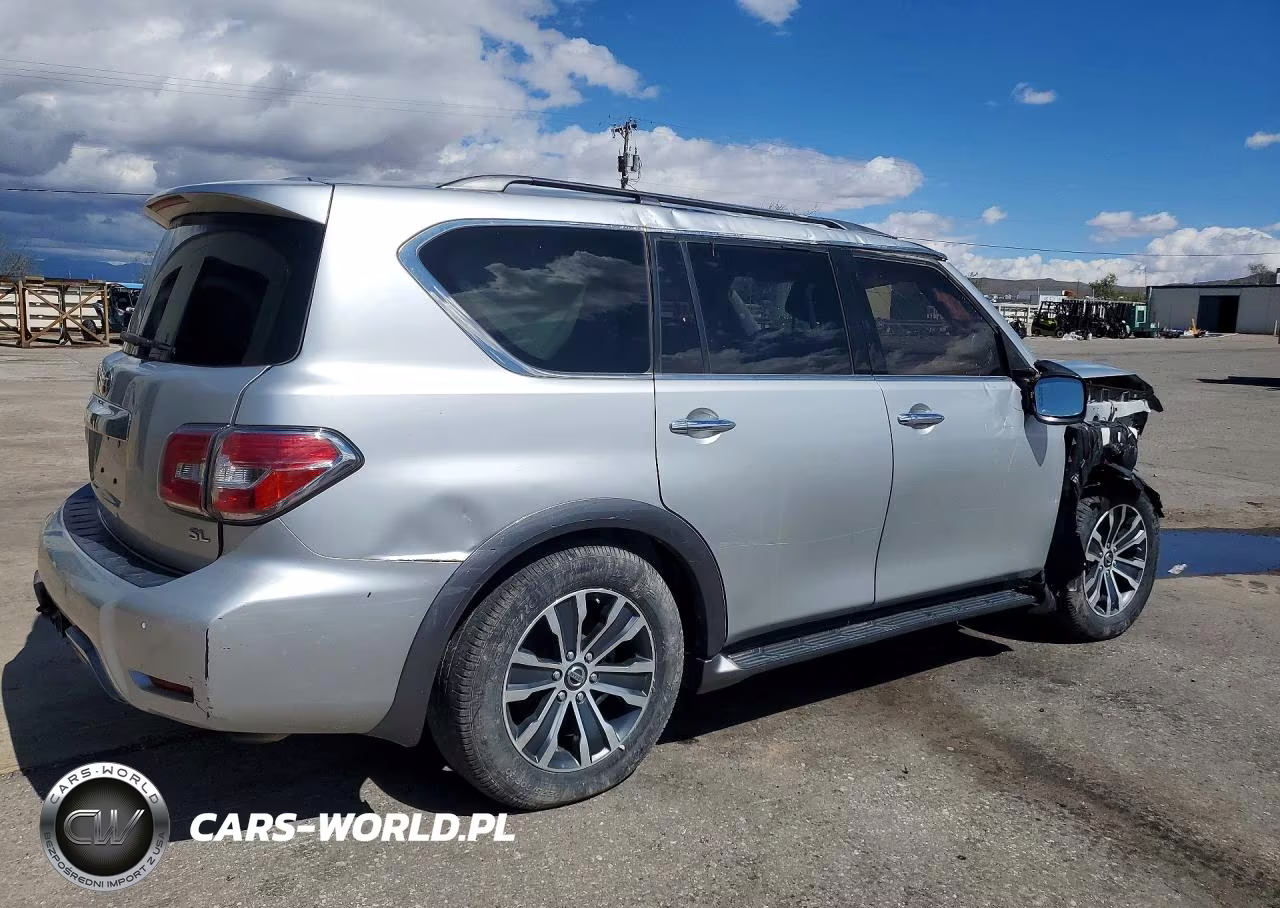 2019 Nissan Armada Sl VIN:JN8AY2ND8K9088030 - 3