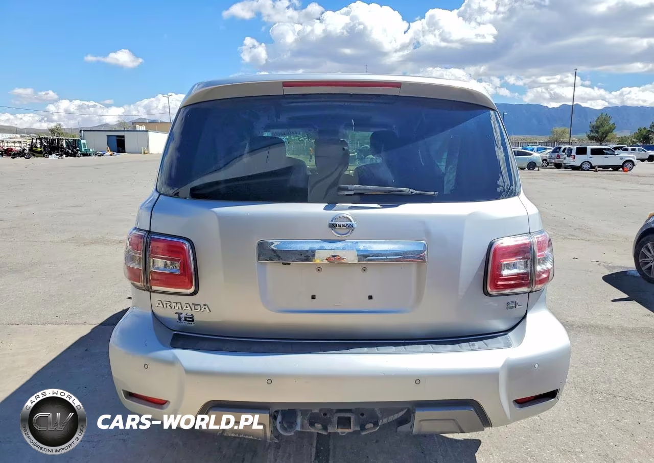 2019 Nissan Armada Sl VIN:JN8AY2ND8K9088030 - 6