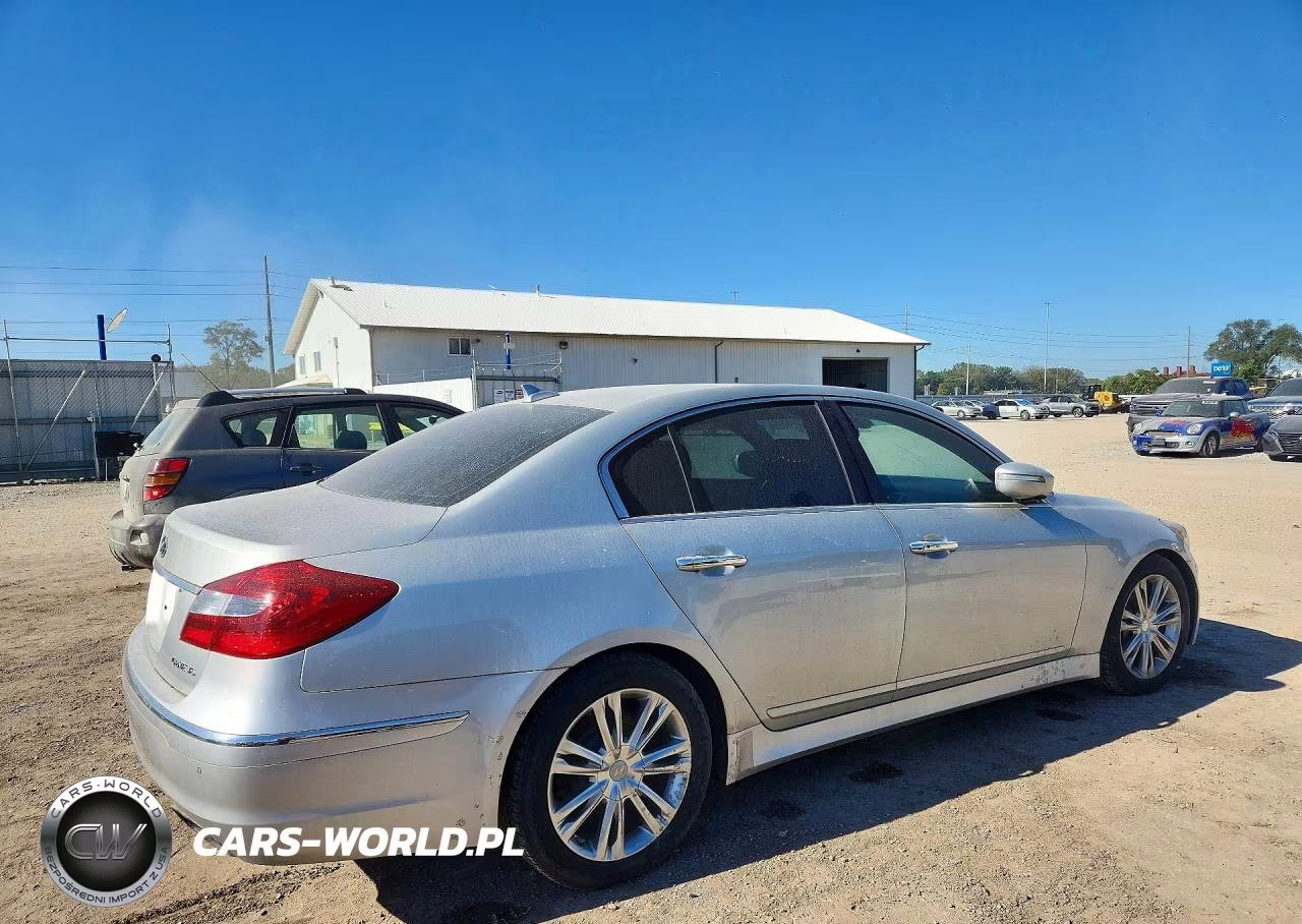 2012 Hyundai Genesis 3.8L VIN:KMHGC4DD0CU193334 - 3