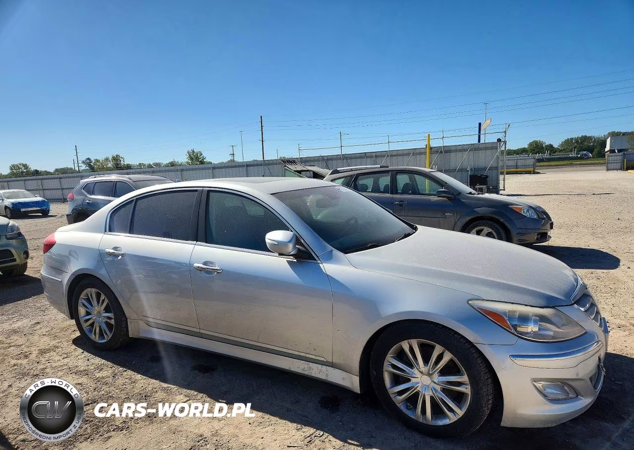 2012 Hyundai Genesis 3.8L VIN:KMHGC4DD0CU193334 - 4