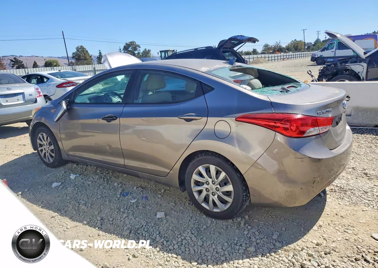2011 Hyundai Elantra Gls VIN:5NPDH4AE8BH033667 - 2