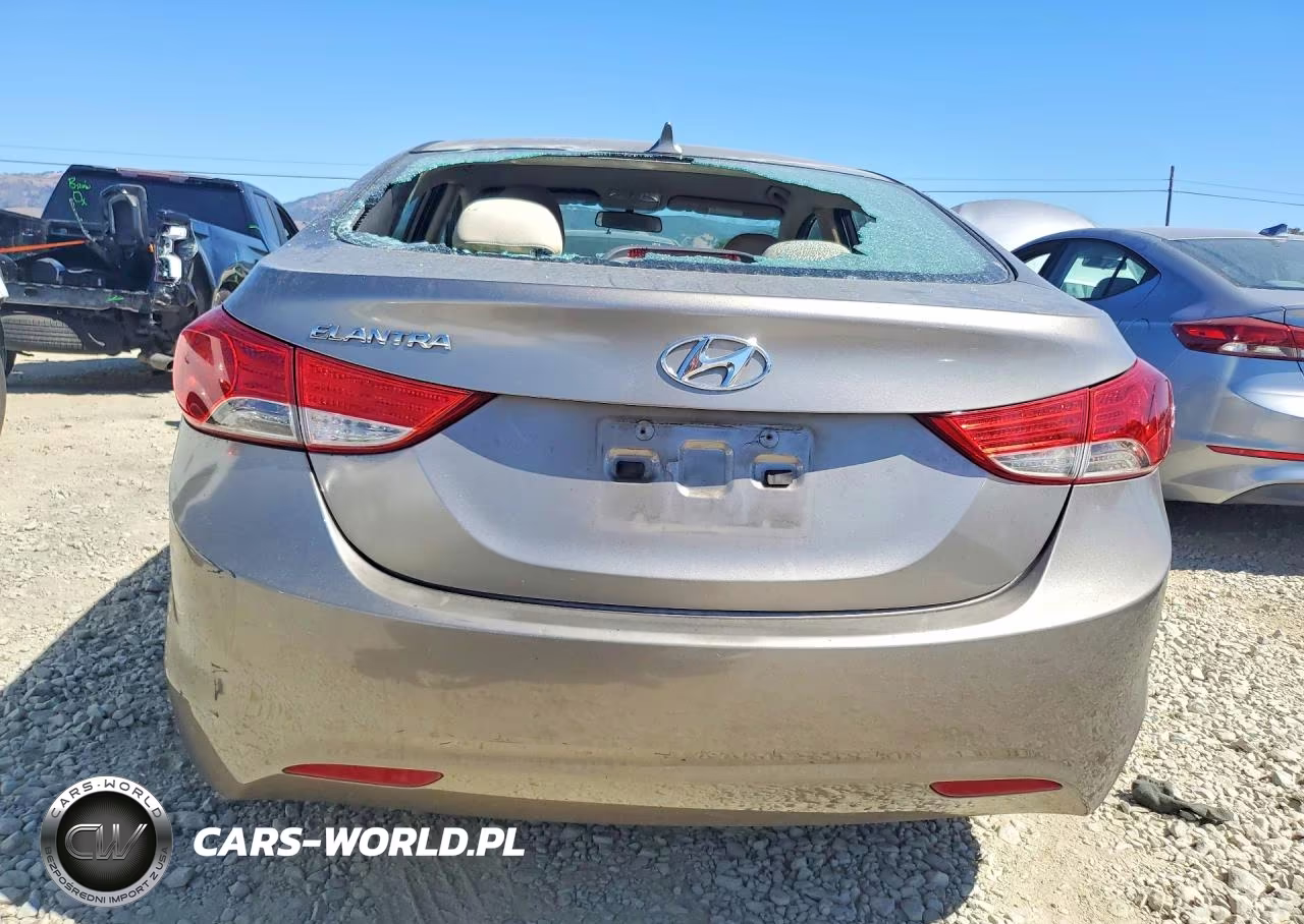 2011 Hyundai Elantra Gls VIN:5NPDH4AE8BH033667 - 6