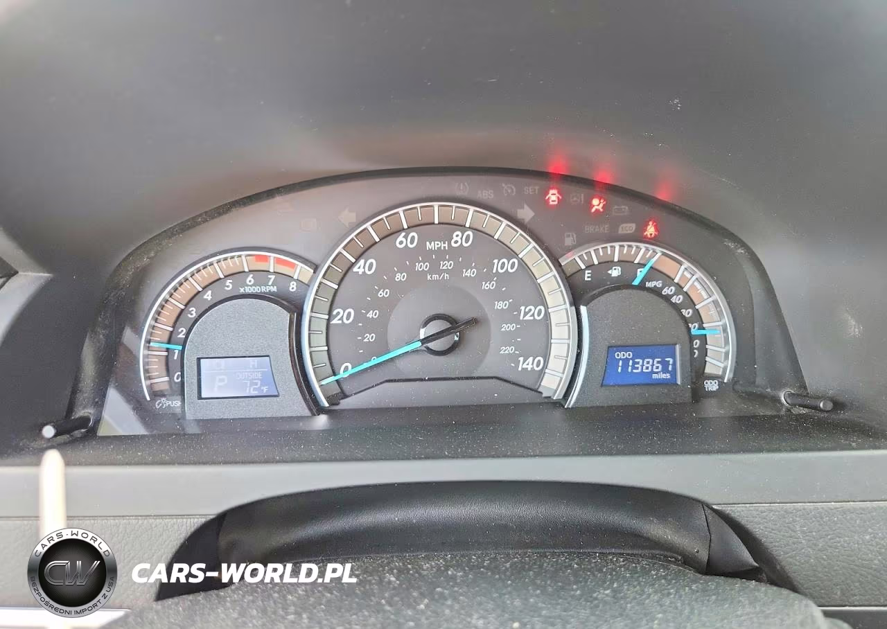 2012 Toyota Camry Se V6 VIN:4T1BK1FK1CU520931 - 9