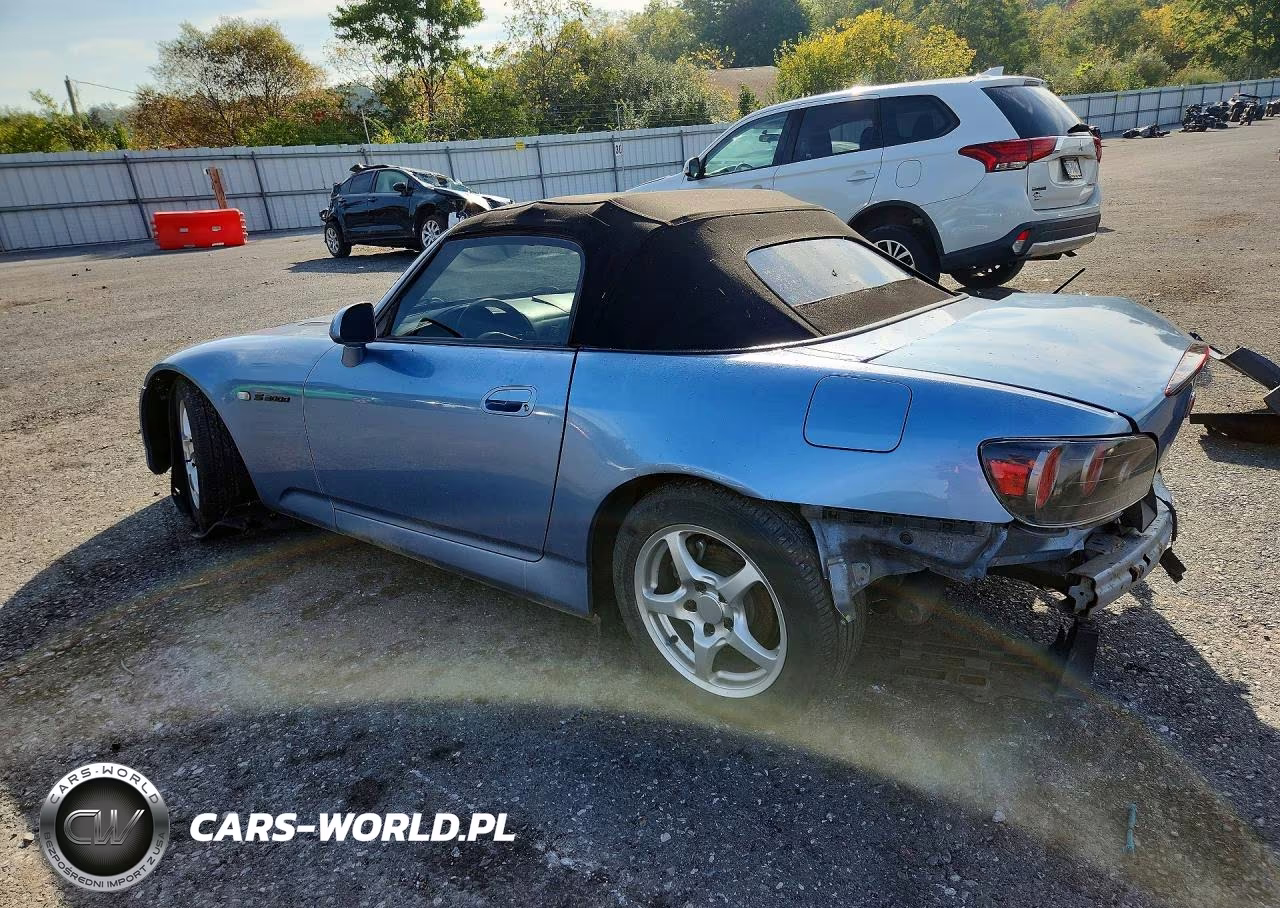 2004 Honda S2000 Cr VIN:JHMAP21444T003581 - 2