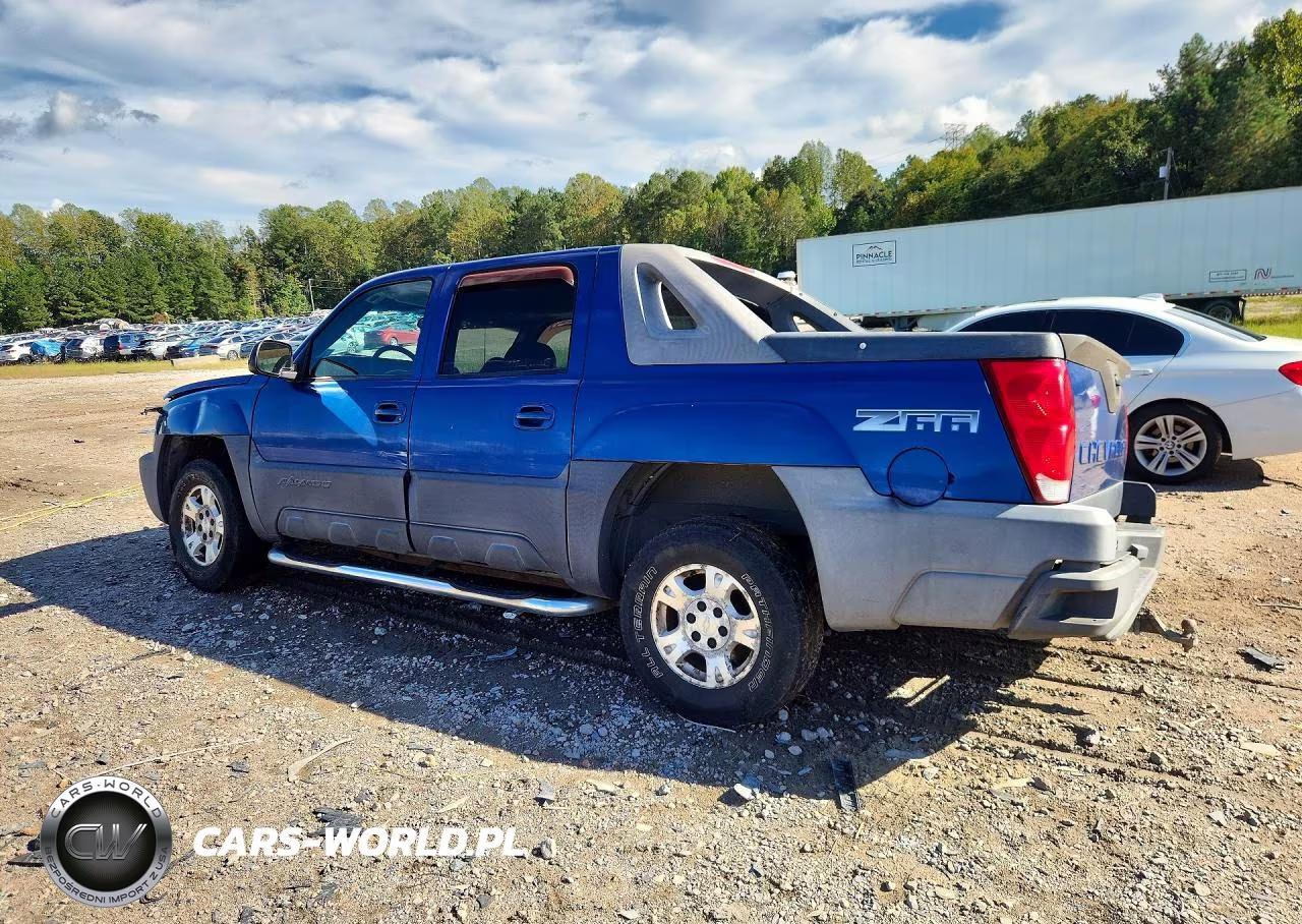2003 Chevrolet Avalanche C1500 VIN:3GNEC13T63G173361 - 2