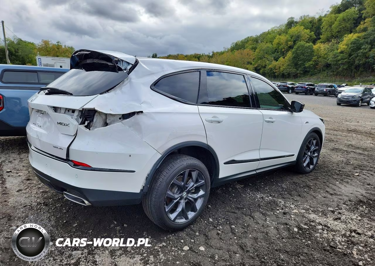2024 Acura Mdx A-Spec VIN:5J8YE1H03RL022604 - 3