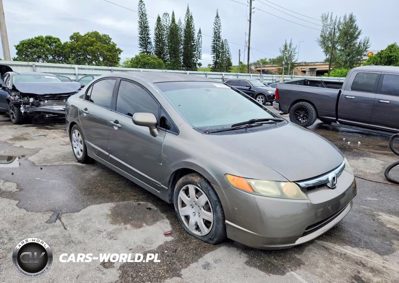 2008 Honda Civic Lx VIN:2HGFA16598H515863 - 4