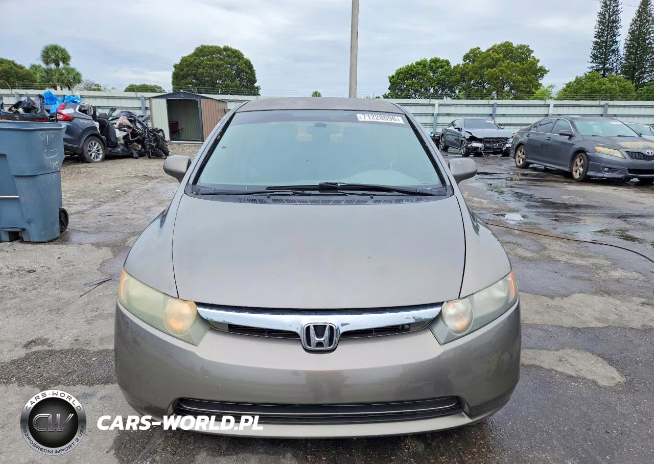 2008 Honda Civic Lx VIN:2HGFA16598H515863 - 5