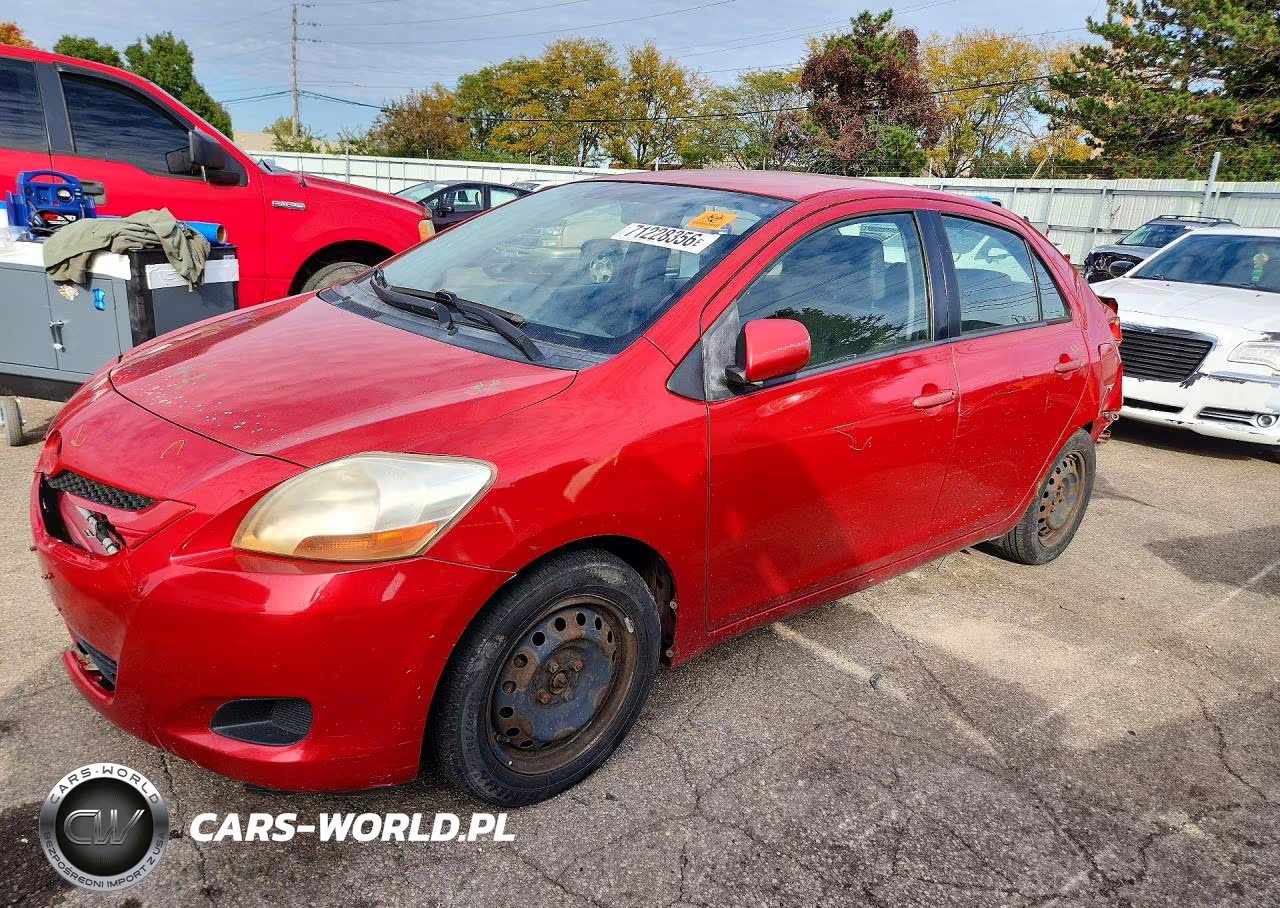 2008 Toyota Yaris Base VIN:JTDBT923084025092 - 1