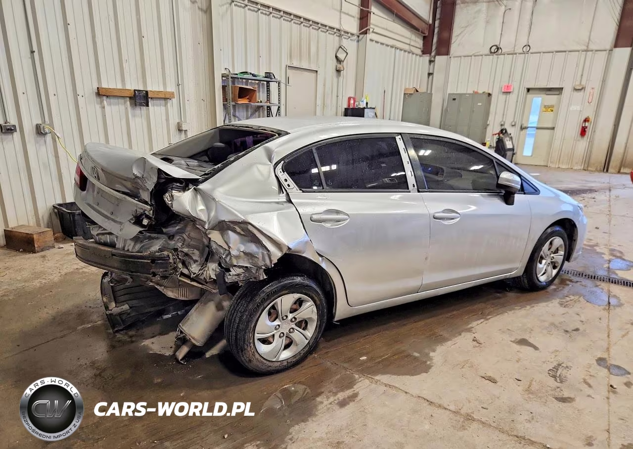 2015 Honda Civic Lx VIN:19XFB2F50FE090883 - 3