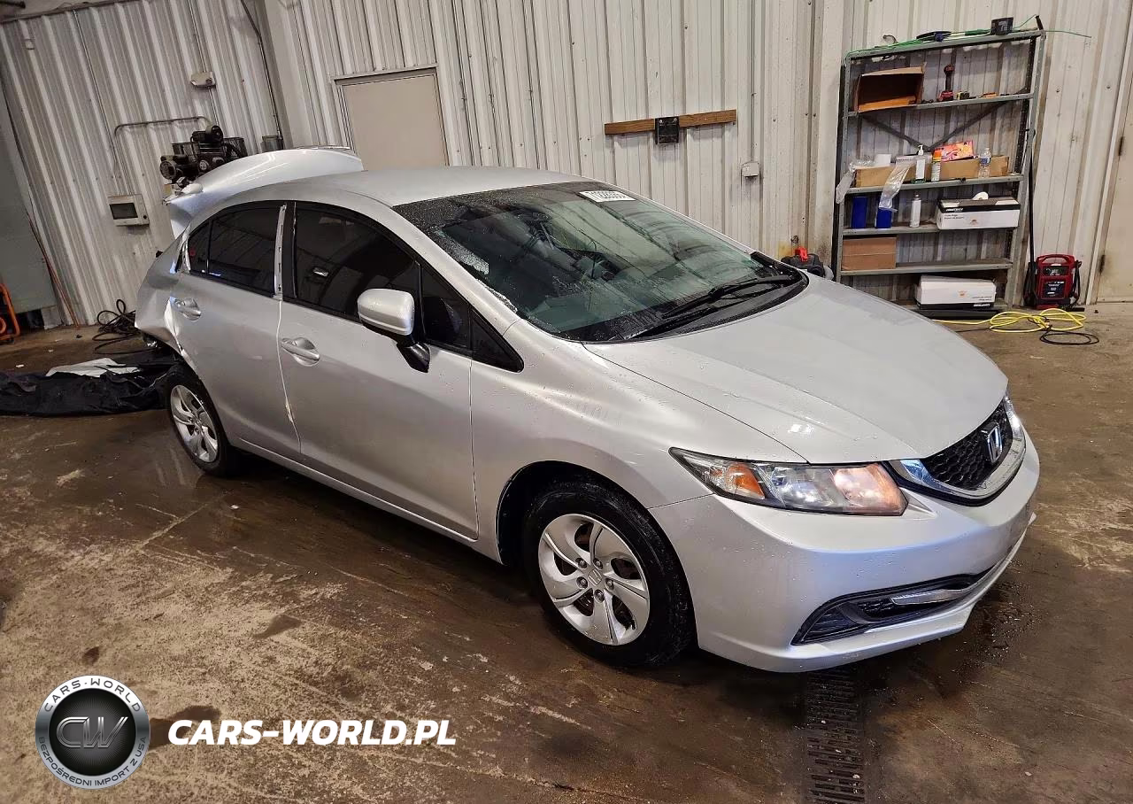 2015 Honda Civic Lx VIN:19XFB2F50FE090883 - 4