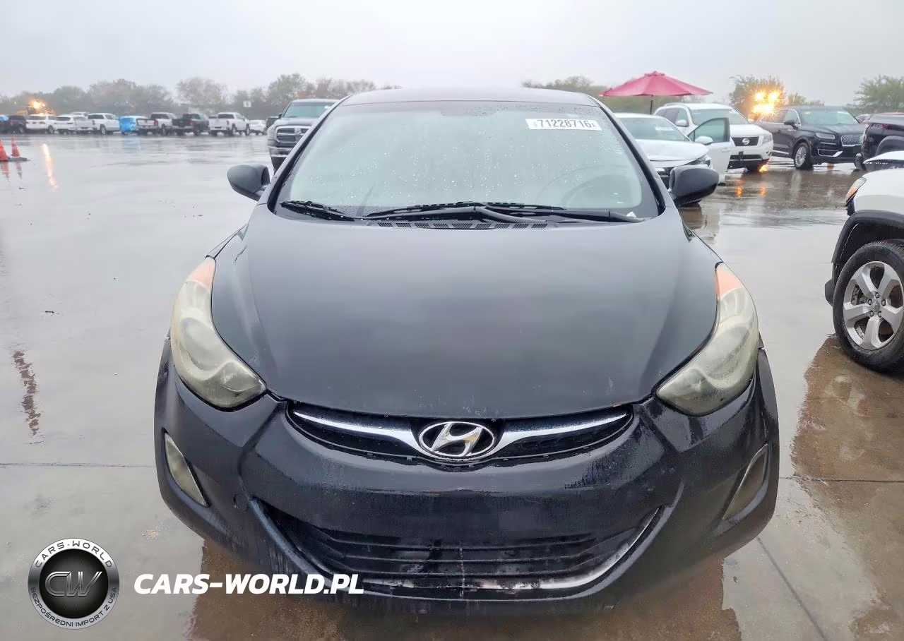 2013 Hyundai Elantra Gls VIN:KMHDH4AE9DU844981 - 5