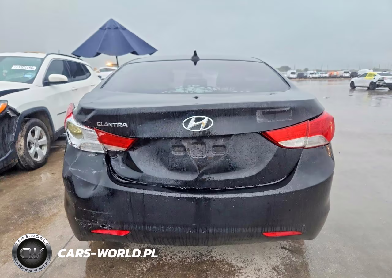 2013 Hyundai Elantra Gls VIN:KMHDH4AE9DU844981 - 6