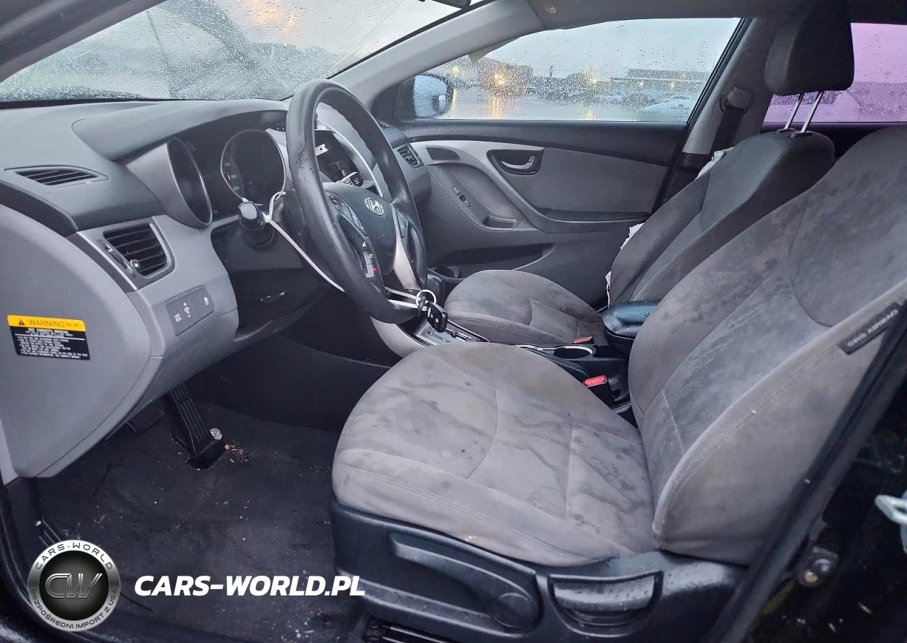 2013 Hyundai Elantra Gls VIN:KMHDH4AE9DU844981 - 7