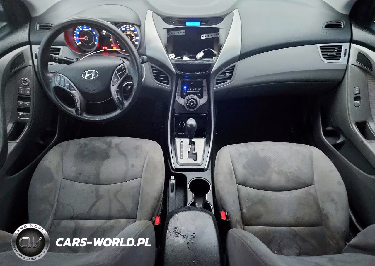 2013 Hyundai Elantra Gls VIN:KMHDH4AE9DU844981 - 8