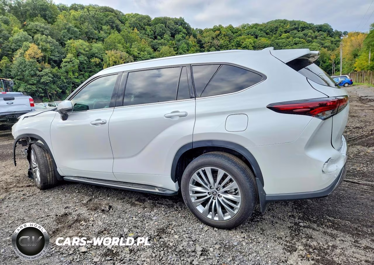 2024 Toyota Highlander Platinum VIN:5TDKDRBH7RS542128 - 2