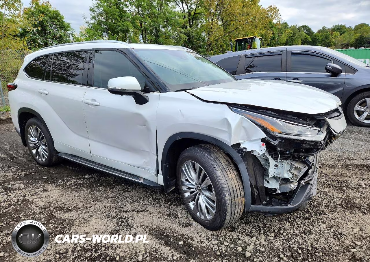2024 Toyota Highlander Platinum VIN:5TDKDRBH7RS542128 - 4