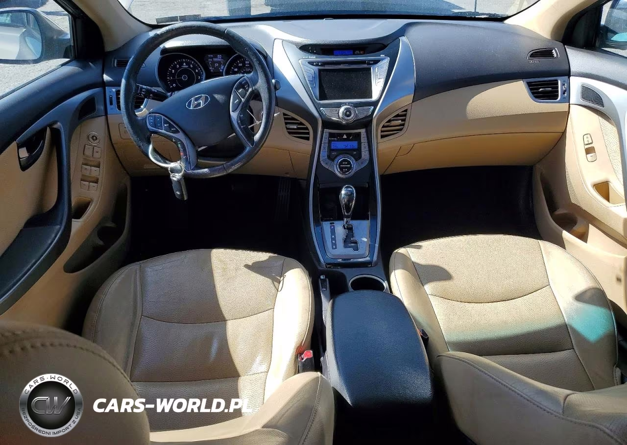 2013 Hyundai Elantra Limited VIN:5NPDH4AE8DH323569 - 8