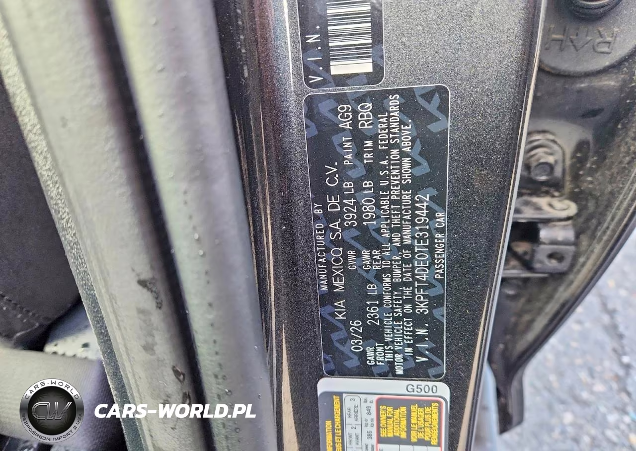 2026 Kia K4 Lxs VIN:3KPFT4DE0TE319442 - 13
