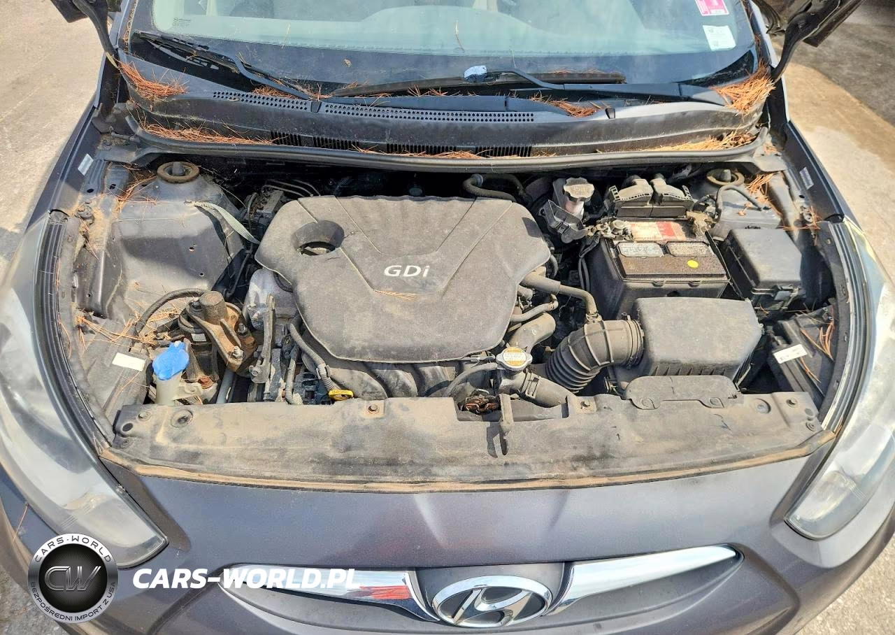 2012 Hyundai Accent Gls VIN:KMHCT4AE0CU048967 - 11