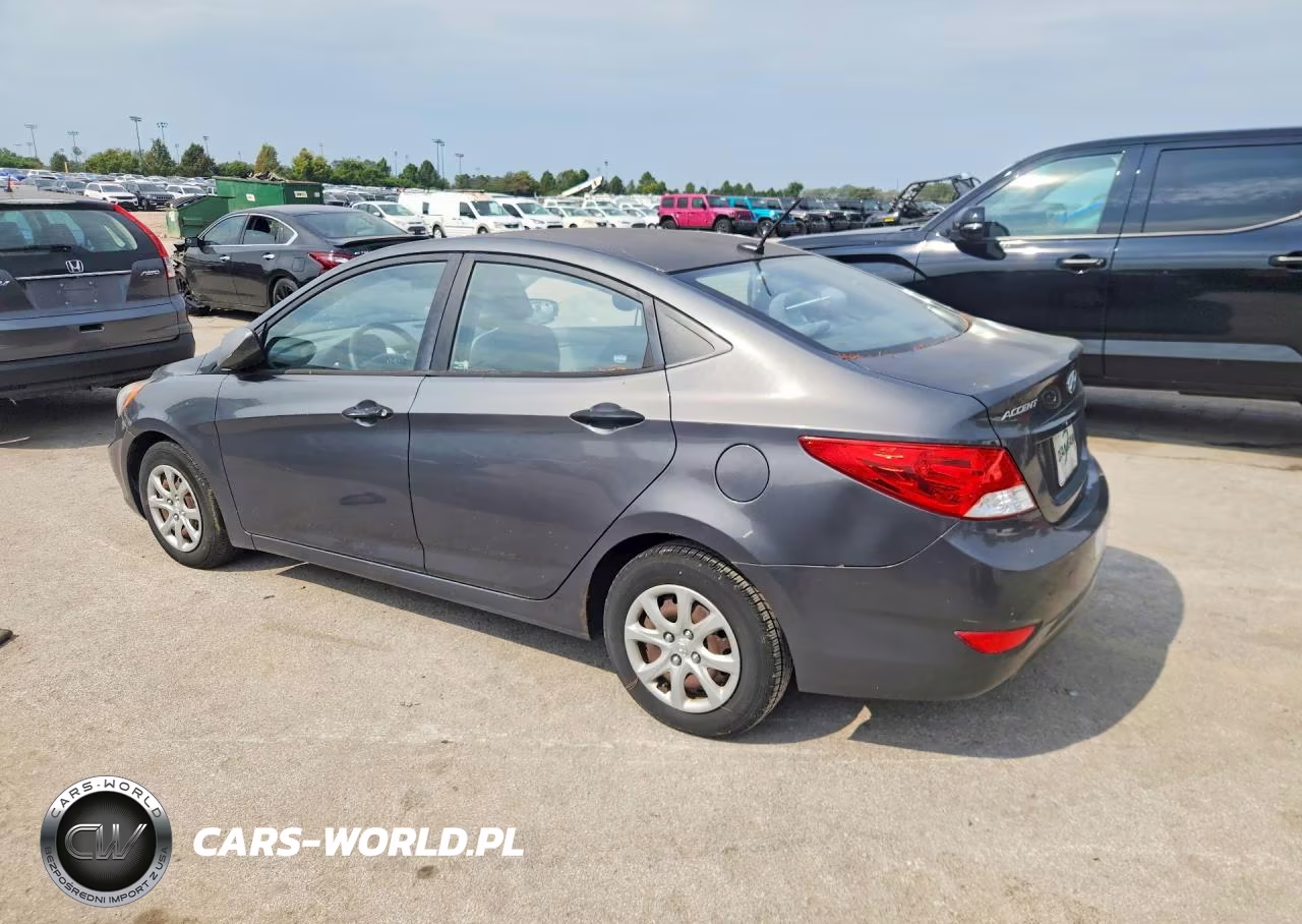 2012 Hyundai Accent Gls VIN:KMHCT4AE0CU048967 - 2