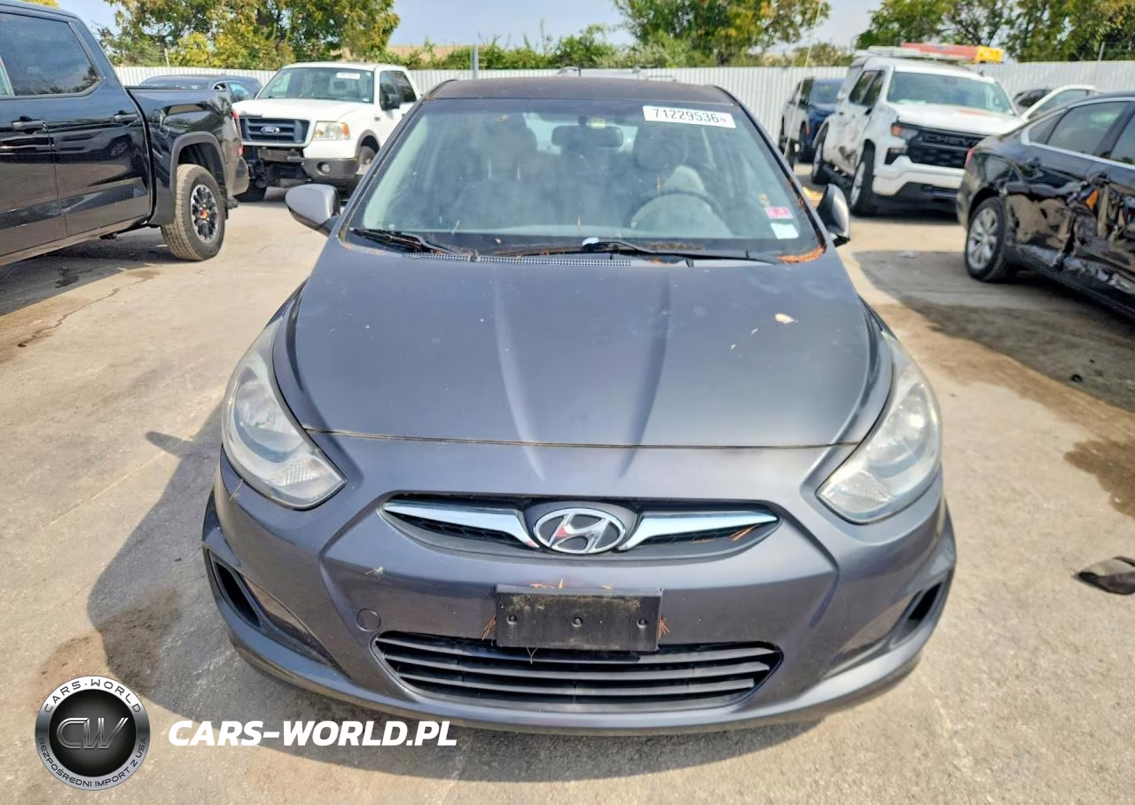 2012 Hyundai Accent Gls VIN:KMHCT4AE0CU048967 - 5