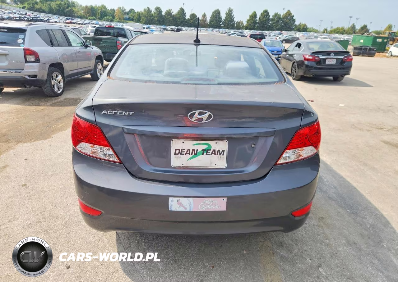 2012 Hyundai Accent Gls VIN:KMHCT4AE0CU048967 - 6