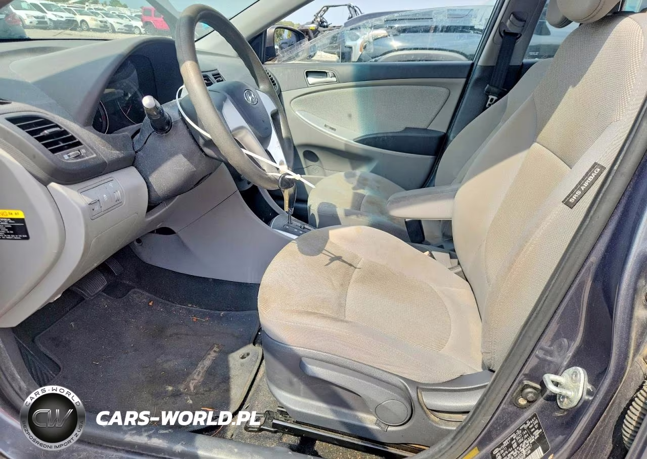 2012 Hyundai Accent Gls VIN:KMHCT4AE0CU048967 - 7