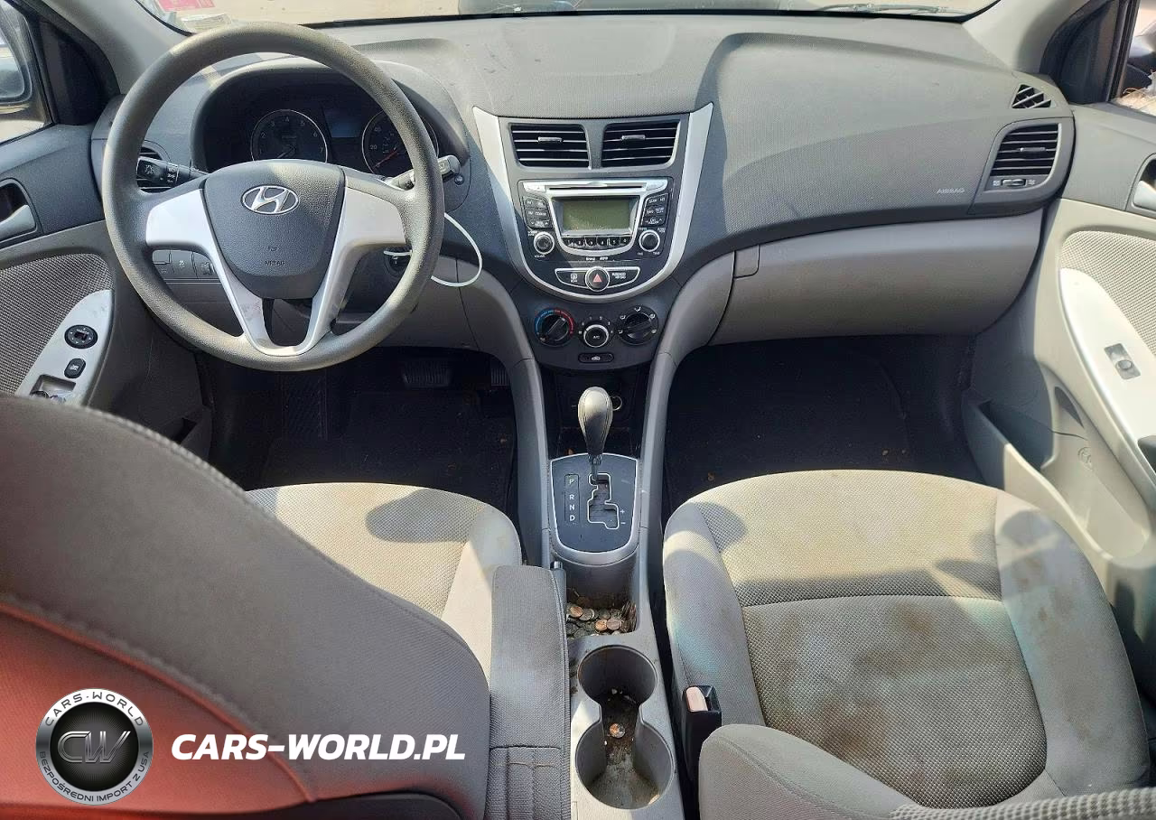 2012 Hyundai Accent Gls VIN:KMHCT4AE0CU048967 - 8