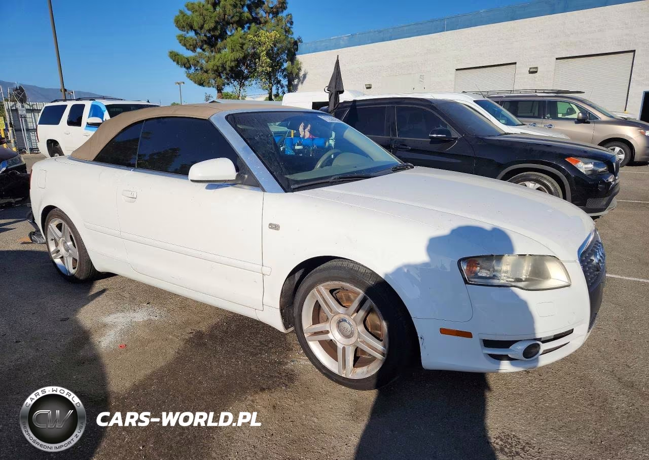 2007 Audi A4 2.0T Cabriolet VIN:WAUAF48H77K022917 - 4