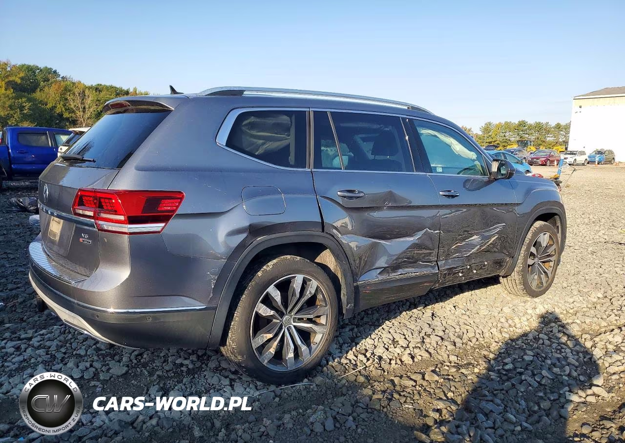 2019 Volkswagen Atlas Sel Premium VIN:1V2NR2CA2KC585126 - 3