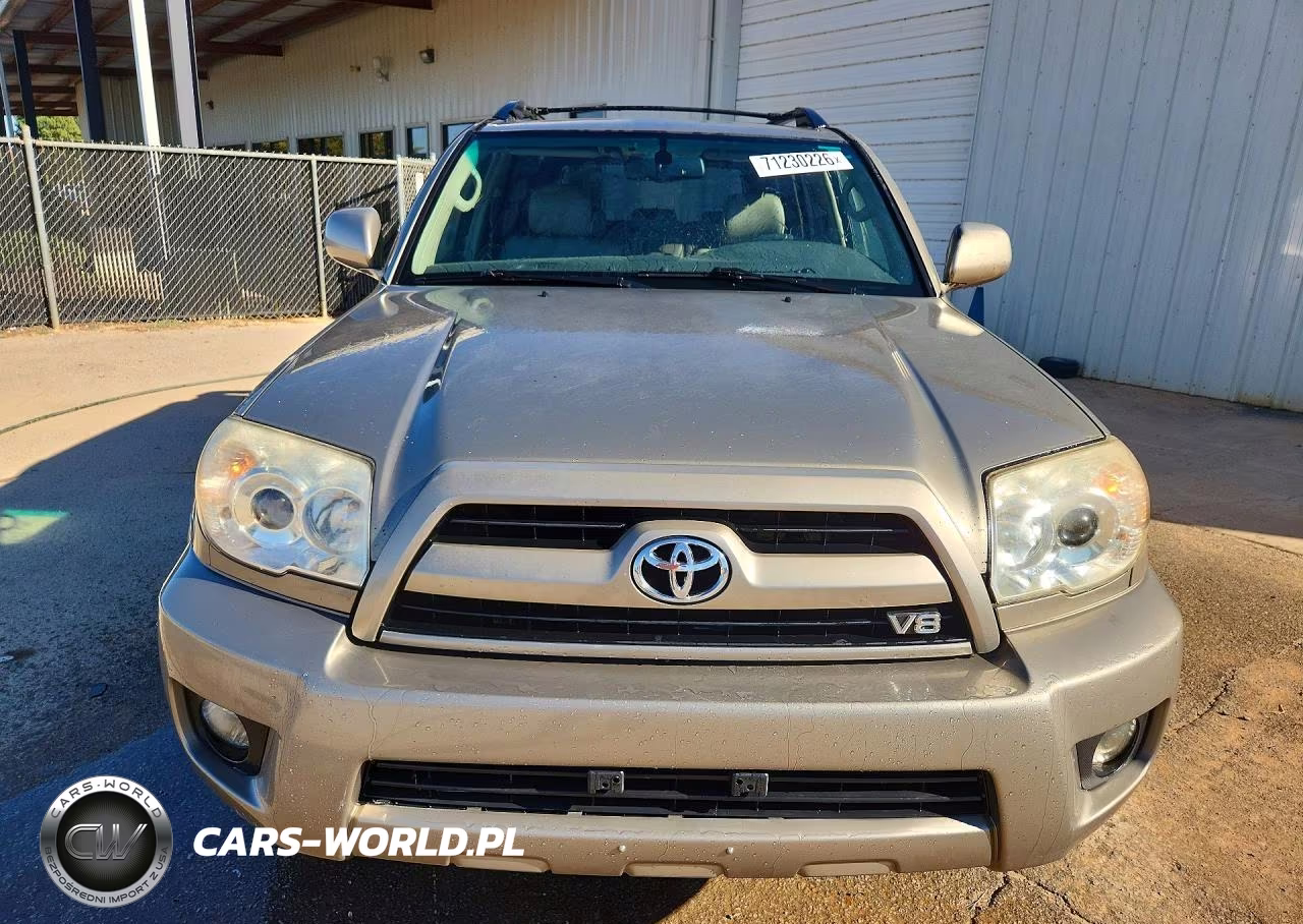 2007 Toyota 4Runner Limited VIN:JTEZT17R278011968 - 5