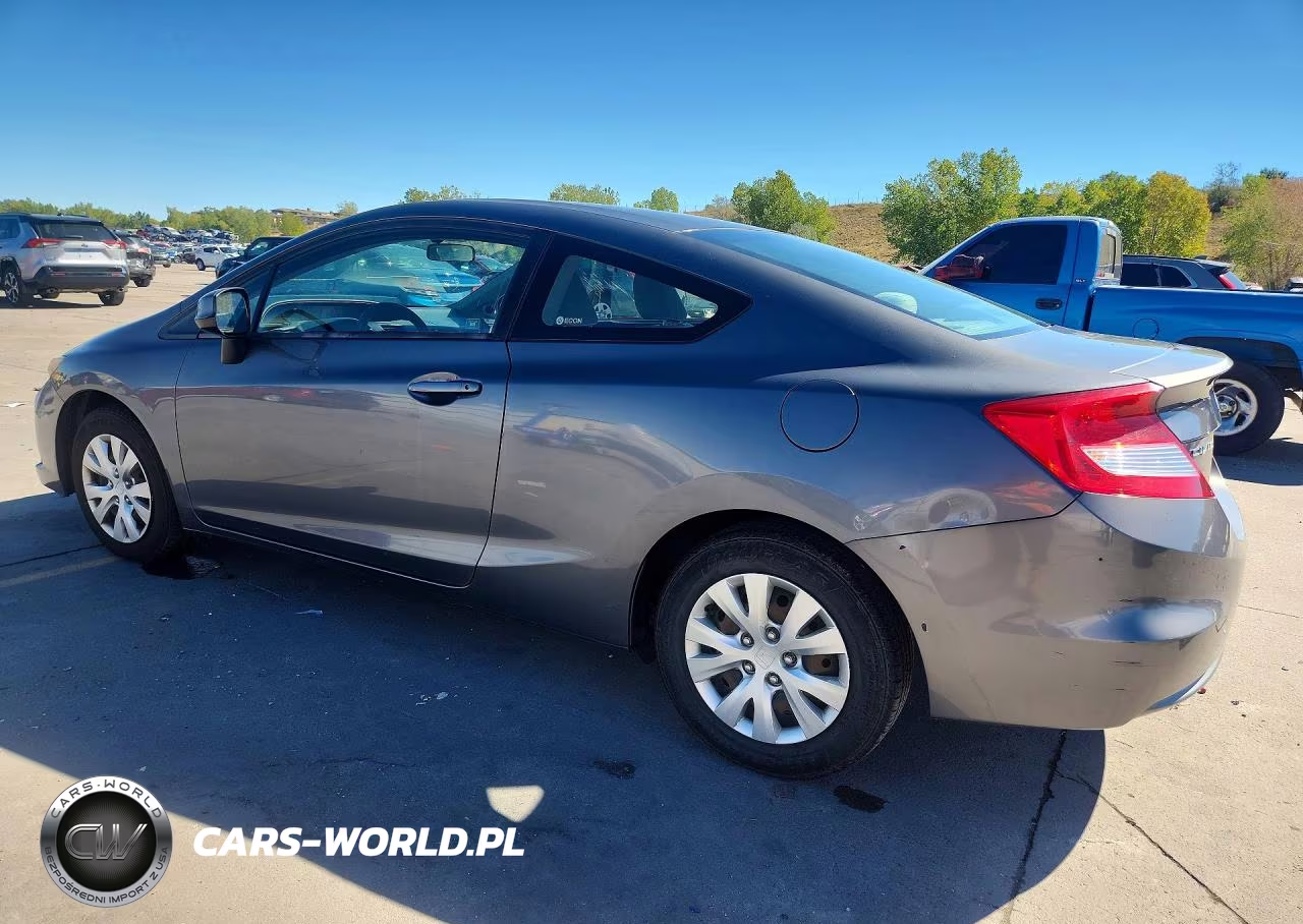 2012 Honda Civic Lx VIN:2HGFG3B58CH506001 - 2