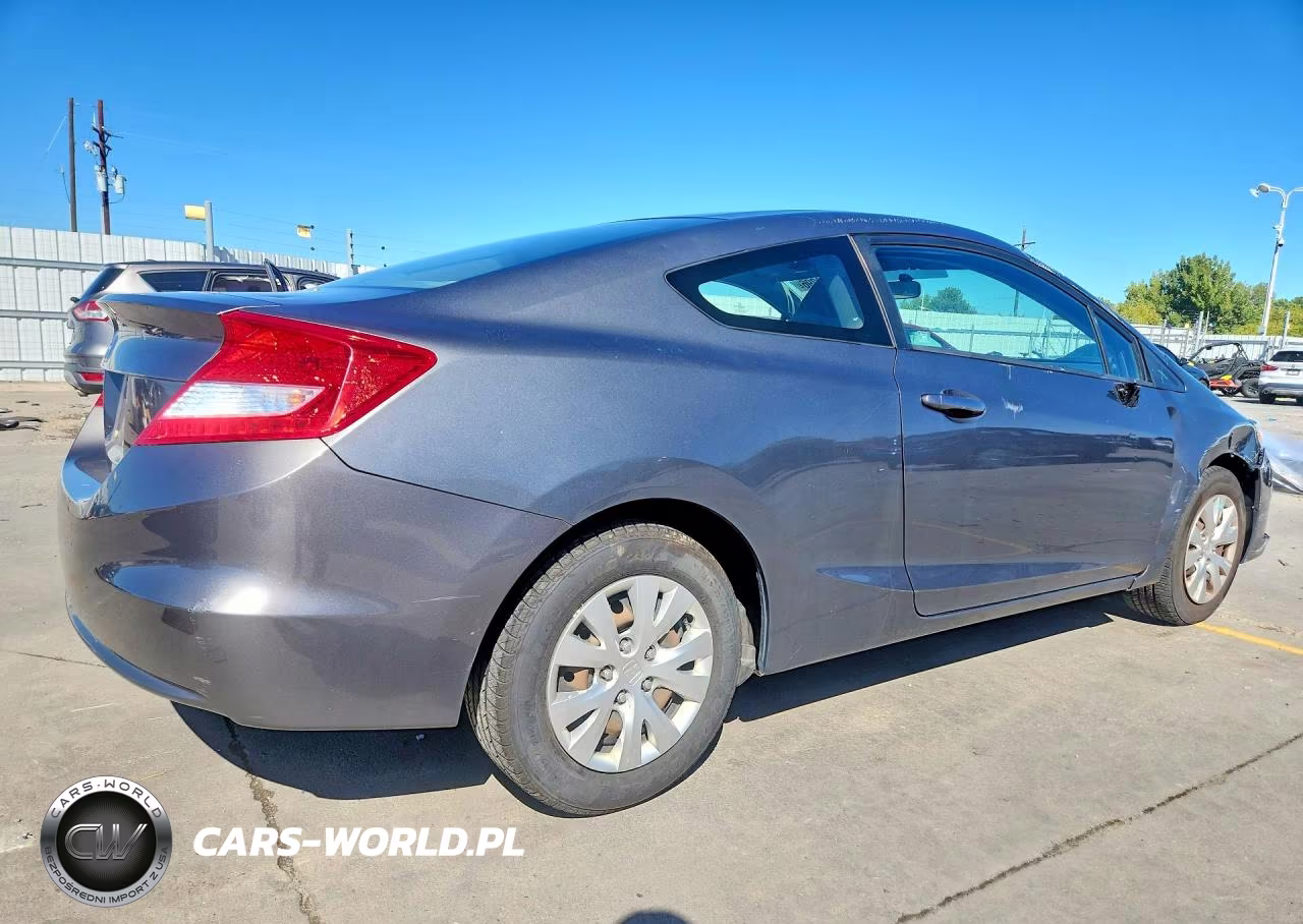 2012 Honda Civic Lx VIN:2HGFG3B58CH506001 - 3