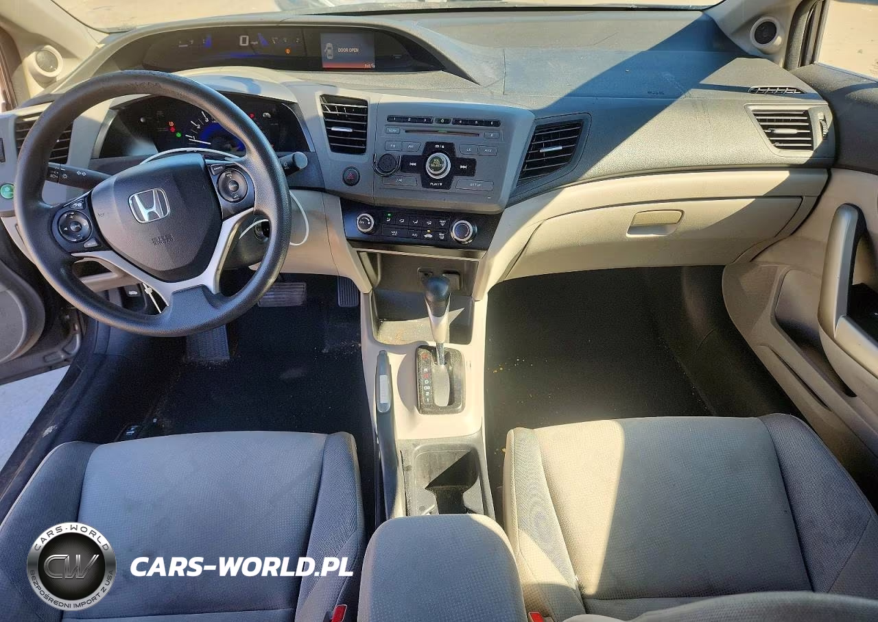 2012 Honda Civic Lx VIN:2HGFG3B58CH506001 - 8