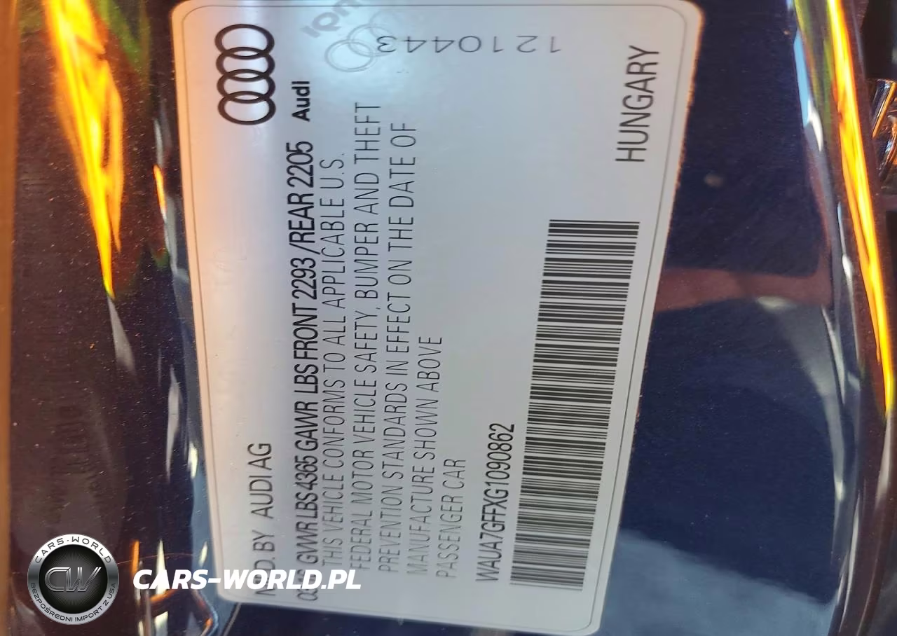 2016 Audi A3 Premium VIN:WAUA7GFFXG1090862 - 12
