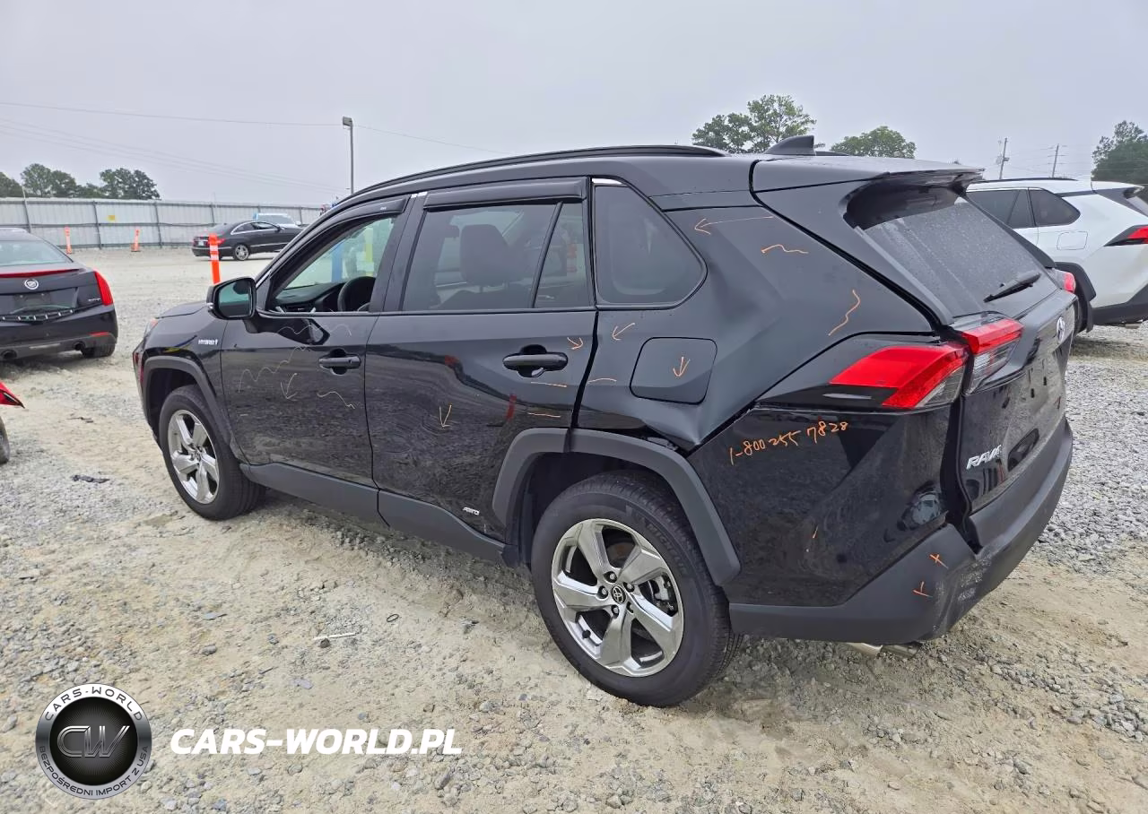 2021 Toyota Rav4 Hybrid Xle Premium VIN:4T3B6RFV4MU051971 - 2