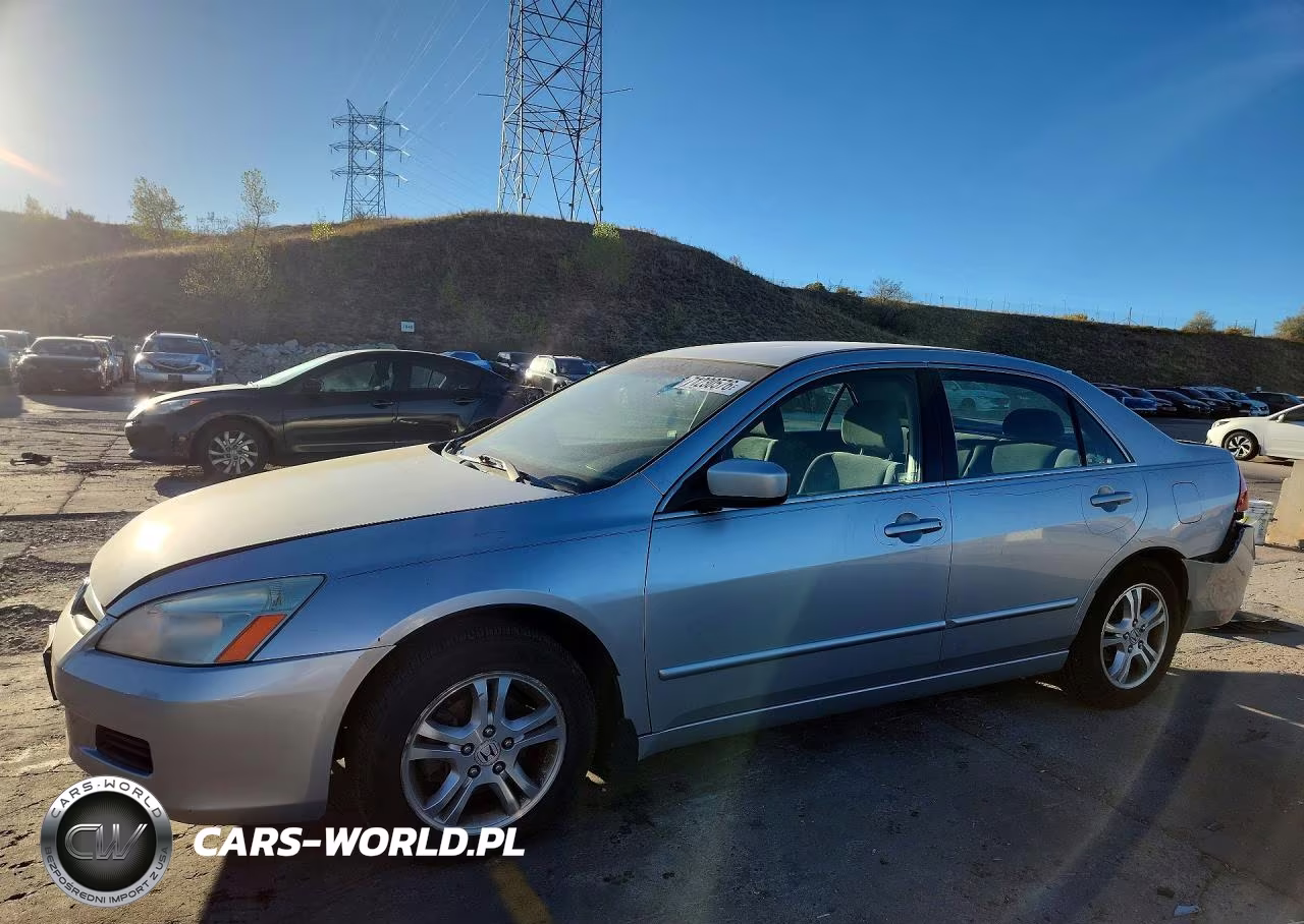 2007 Honda Accord Se VIN:1HGCM56327A225770 - 1