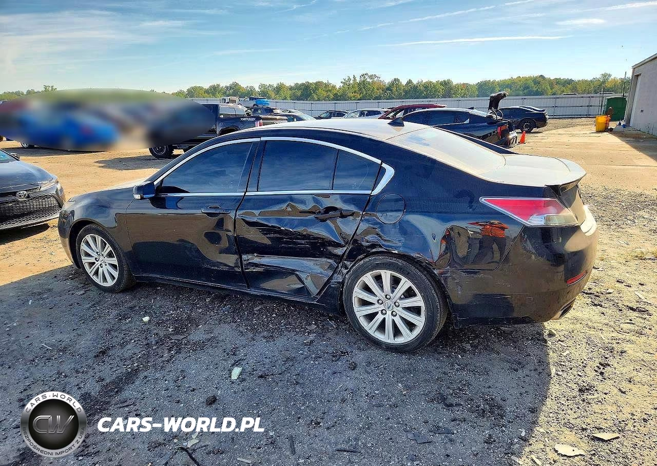 2013 Acura Tl Se VIN:19UUA8F33DA018444 - 2