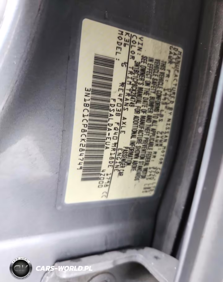 2012 Nissan Versa 1.8 S VIN:3N1BC1CP8CK284749 - 12