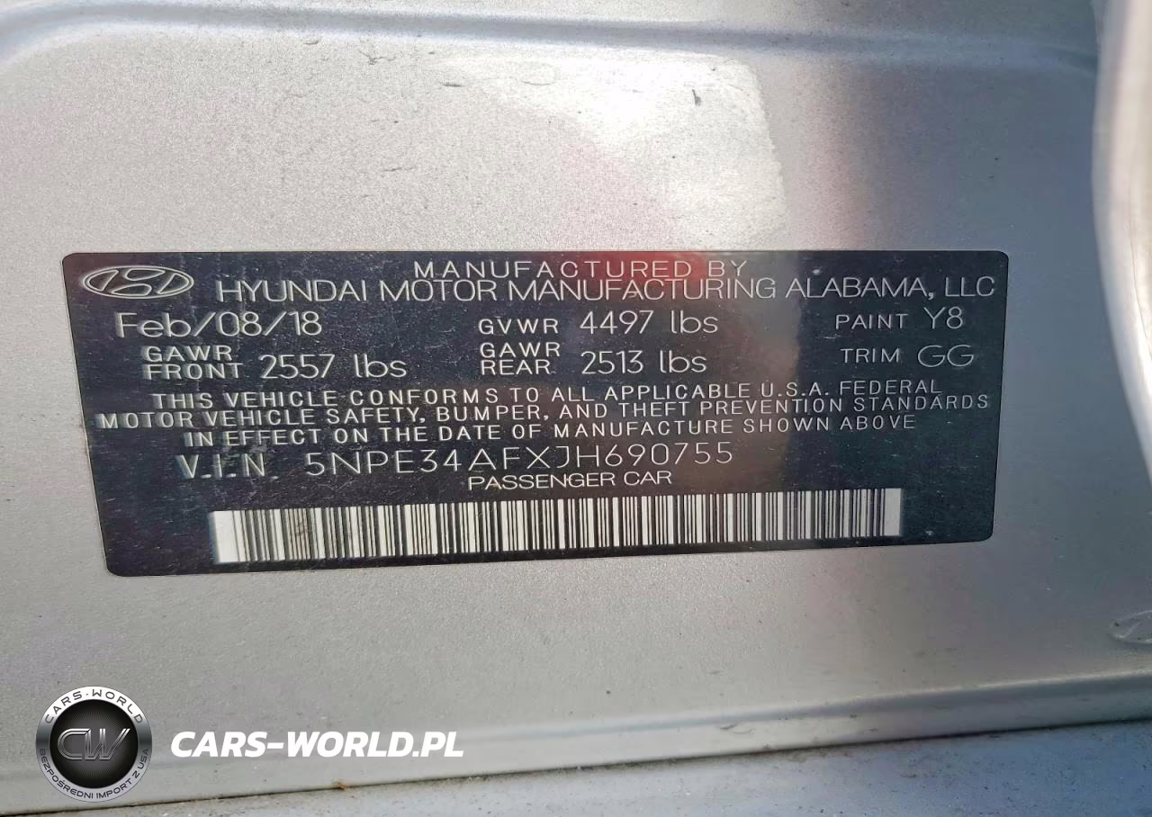 2018 Hyundai Sonata Limited VIN:5NPE34AFXJH690755 - 12