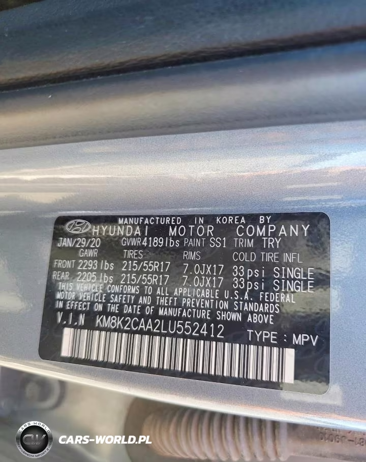 2020 Hyundai Kona Sel VIN:KM8K2CAA2LU552412 - 13