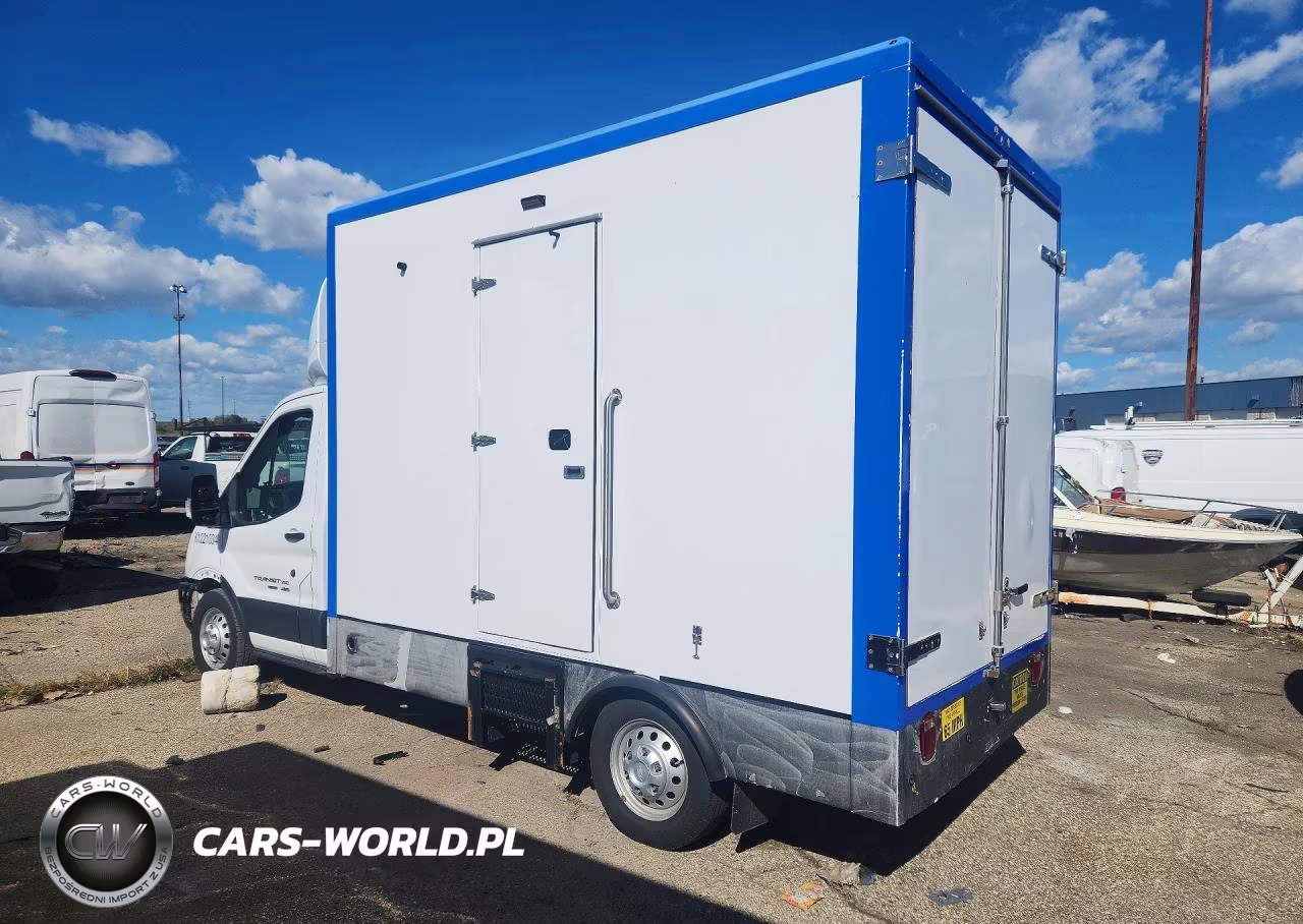 2023 Ford Transit Refrigerated Box Truck VIN:1FDBW7ZG9PKA20144 - 2