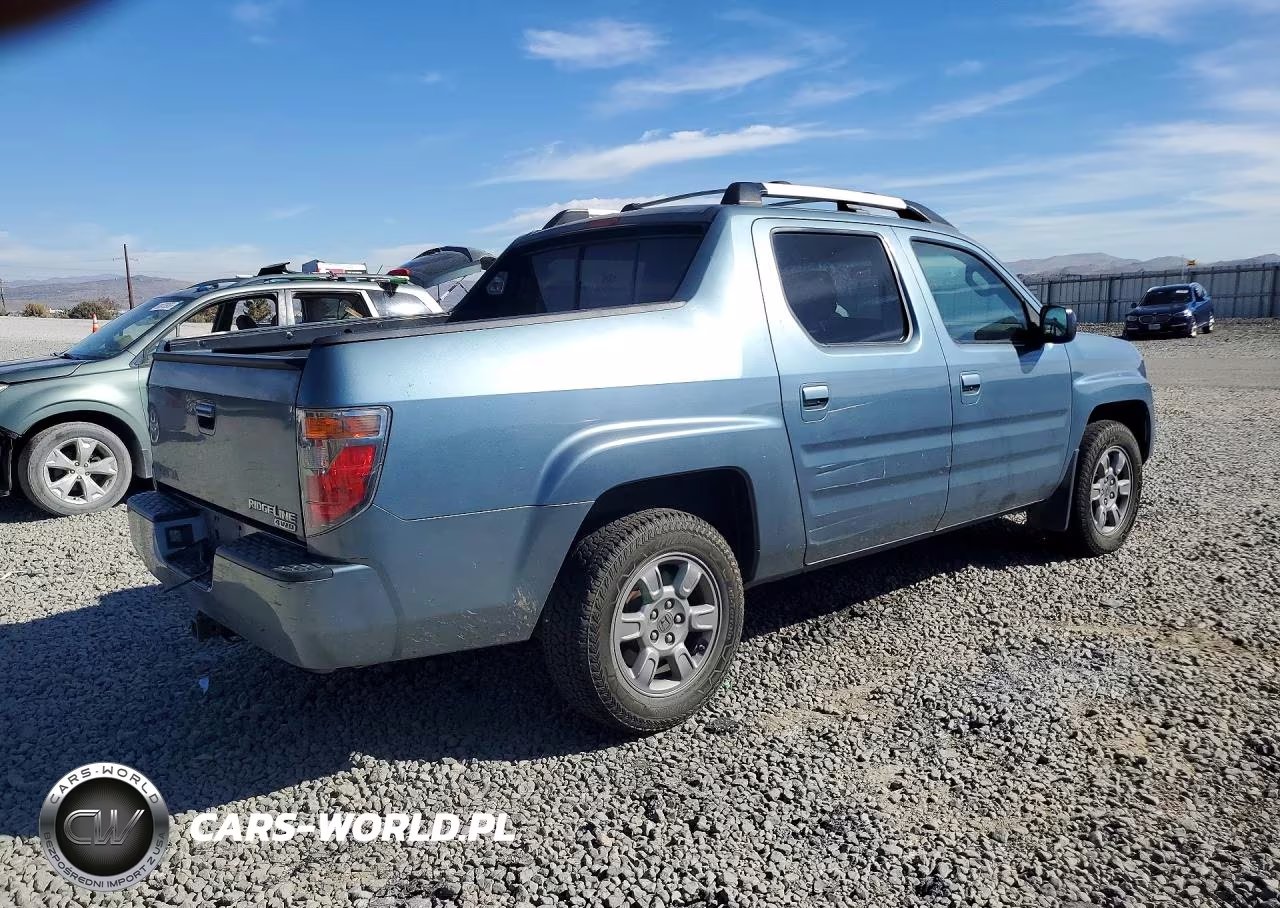 2008 Honda Ridgeline Rtx VIN:2HJYK16368H532201 - 3