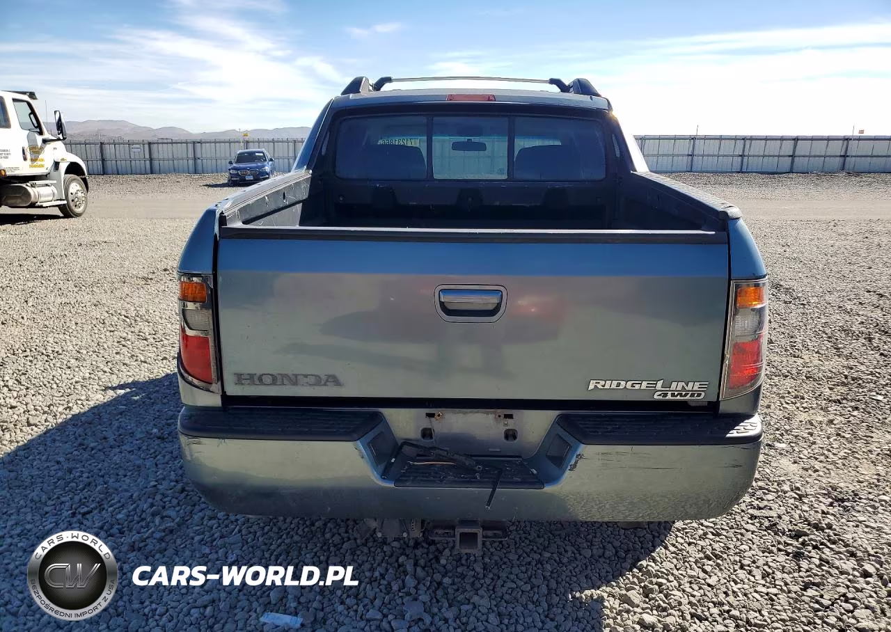 2008 Honda Ridgeline Rtx VIN:2HJYK16368H532201 - 6